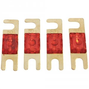 Db MANL50 Mini-anl Fuses, 4 Pk (50 Amps)