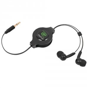 Retrak ETESBUD (r)  Earbuds With Retractable Cord