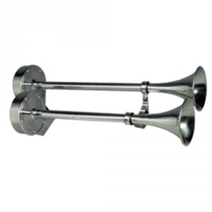 Schmitt 10028 Schmitt Amp; Ongaro Deluxe All-stainless Dual Trumpet Ho