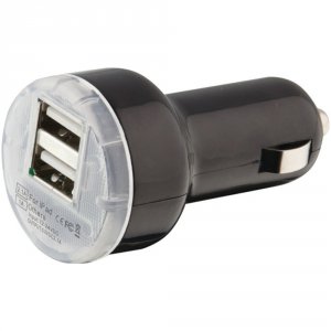 Ilive IAC32B 1-amp Dual-usb Car Charger