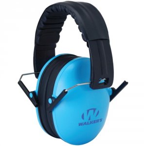 Walkers GWP-FKDM-BL Game Ear(r) Gwp-fkdm-bl Youth Folding Muff (blue)