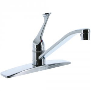 Aquaplumb 1550010 (r)  8 Single-handle Polished Chrome Kitchen Faucet 