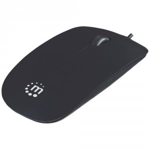 Manhattan 177658 (r)  Silhouette Optical Mouse (black)