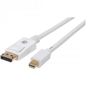 Manhattan 324748 (r)  Mini Displayport(tm) Monitor Cable (6ft)