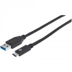 Manhattan 353373 (r)  Usb-c(tm) Male 3.0 To Usb-a Male 2.0 Cable, 3ft