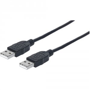 Manhattan 353885 (r)  Usb 2.0 A-male To A-male Cable (1.5ft)