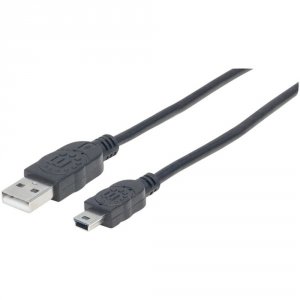 Manhattan 354288 (r)  Hi-speed Usb-a Male To Mini Usb-b Male Device Ca