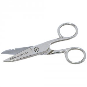 Ideal 35-088 Ideal(r) 35-088 Electricians Scissors With Stripping Notc