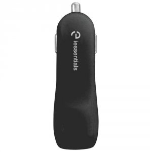 Iessentials IE-PCP-2U (r) Ie-pcp-2u 2.1-amp Dual-usb Car Charger (blac