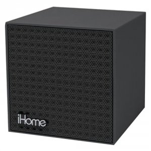 Ihome IBT16BBC (r)  Rubberized Bluetooth(r) Mini Speaker Cube With Rec