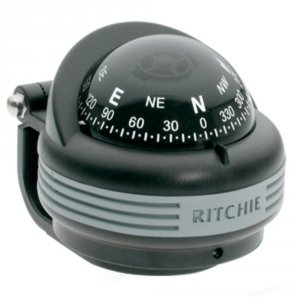 Ritchie TR-31 Tr-31 Trek Compass - Bracket Mount - Black