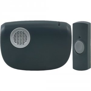 Ge 19240 (r)  Portable Door Chime With Doorbell Button