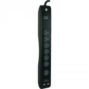 Ge 25795 7-outlet Sur Protector With Usb Charging Ports