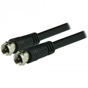 Ge 33598 25ft Rg6 Video Coaxial Cable For High-definition Signals