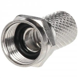 Ge 33616 (r)  Rg6 Twist-on Coaxial Connectors, 2 Pk