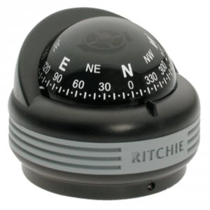 Ritchie TR-33 Tr-33 Trek Compass - Surface Mount - Black