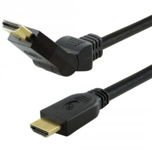 Ge 35051 (r)  Basic Series Hdmi(r) Cable With Swivel Connector, 6ft