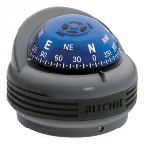 Ritchie TR-33G Tr-33g Trek Compass - Surface Mount - Gray