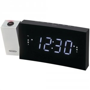 Jensen JCR-238 (r) Jcr-238 Digital Dual-alarm Projection Clock Radio