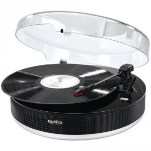 Jensen JTA-455 (r) Jta-455 Bluetooth(r) 3-speed Stereo Turntable With 