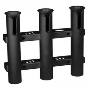 C.e. 55111A Tournament 3 Rod Rack - Black