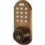 Morning QF-01OB Inc. Qf-01ob 3-in-1 Remote Control  Touchpad Dead Bolt