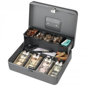 Steelmaster 2216194G2 (r)  Tiered Tray Cash Box