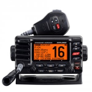 Standard GX1700B Explorer  Gps Fixed Mount Vhf - Black