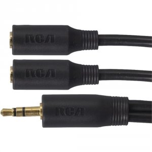 Rca AH26R (r)  3.5mm Mp3 Y-adapter Cable (6)