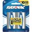 Rayovac 813-2F (r) 813-2f Alkaline Batteries (d; 2 Pk)