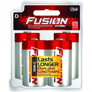 Rayovac 813-4TFUSJ (r) 813-4tfusj Fusion(tm) Long-lasting Alkaline Bat