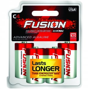 Rayovac 814-4TFUSJ (r) 814-4tfusj Fusion(tm) Long-lasting Alkaline Bat