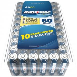 Rayovac 815-60PPJ (r) 815-60ppj Alkaline Batteries Reclosable Pro Pack