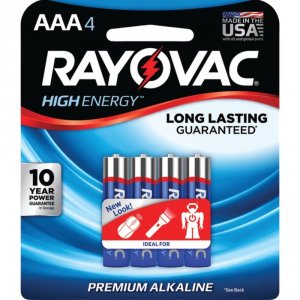 Rayovac 824-4J (r) 824-4j Aaa Alkaline Batteries (4 Pk)