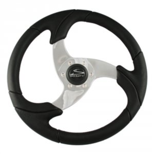 Schmitt PU026101 Schmitt Folletto 14.2 Black Poly Steering Wheel W Pol