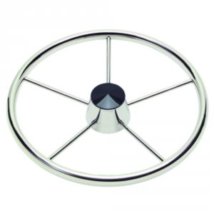 Schmitt 1721321 Schmitt 170 13.5 Stainless 5-spoke Destroyer Wheel W B