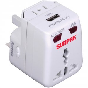 Sunpak TRAVEL-ADAPT (r) Travel-adapt Universal Travel Adapter