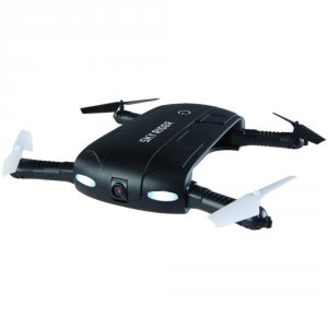 Skyrider DRW477B (tm)  Sparrow Pro Foldable Smart Drone With Wi-fi(r) 