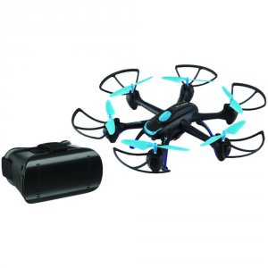 Skyrider DRW557BDLBU (tm)  Night Hawk Hexacopter Drone With Wi-fi(r) C