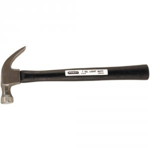 Stanley 51-613 51-613 Wood-handled Nail Hammer - 7oz Lightweight Tool