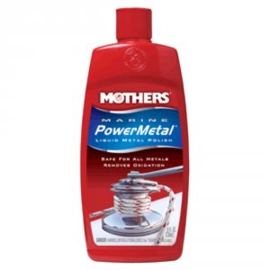 Mothers 91048 Mothers Marine Powermetal Liquid Polish - 8oz