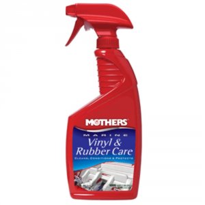 Mothers 91424 Mothers Marine Vinyl  Rubber Care Liquid Cleaner - 24oz