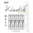 Kinetik 53317 (r)  Alkaline Batteries (aa, Carded, 4 Pk)