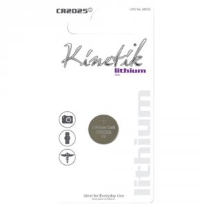 Kinetik 88135 (r)  Lithium Battery (cr2025, Single)