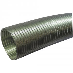 Deflecto A058/5 (r)  Semi-rigid Flexible Aluminum Duct (5 Dia X 8ft)