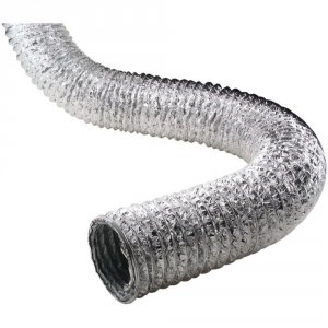 No F0450 Aluminum Flex Duct (5-ply Supurr-flex(r) Ducting; 50ft; Nonre