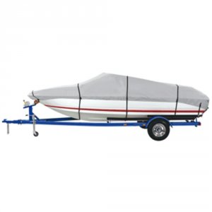 Dallas BC3121C 600 Denier Grey Universal Boat Cover - Model C - Fits 1