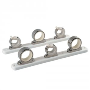 Taco F16-2753-1 Taco 3-rod Hanger Wpoly Rack - Polished Stainless Stee