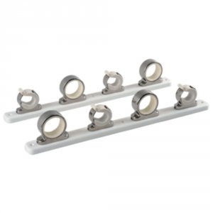 Taco F16-2752-1 Taco 4-rod Hanger Wpoly Rack - Polished Stainless Stee