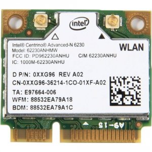 Intel 62230ANHMW Centrino Advanced-n 6230 Wi-fibluetooth Card